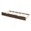 Lit plateforme double avec tablettes coulissantes-13449128