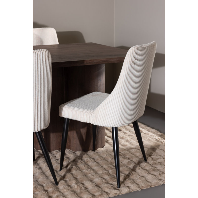 Sibley 6 - Person Dining Set, Brown