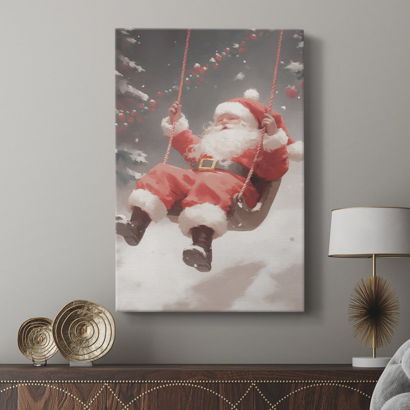 Art des Fêtes de Noël - série 2-LXV - galerie sur mesure, H 12 po x l 8 po