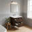 Wall-Mounted Bathroom Vanity with Sink