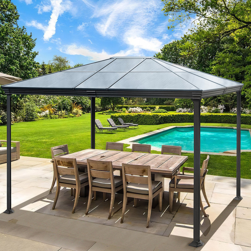 Pavillon de jardin de l 10 pi x P 12 pi Lauraint Home