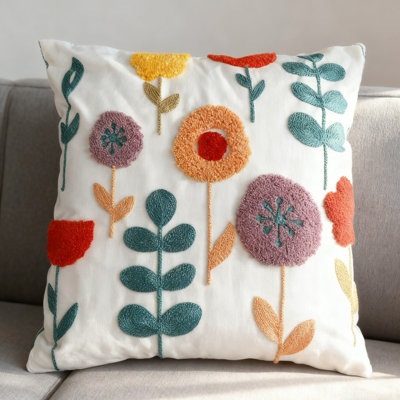 Floral Pillow Cover Sunny Bloom 1 Piece