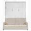 Lit escamotable avec coussin Murphy pour un gain d'espace et de confort, parfait pour les petites pièces et les espaces invités.