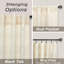 Paire de rideaux semi-transparents avec passe-tringle Janie-1514329595-1501351554
