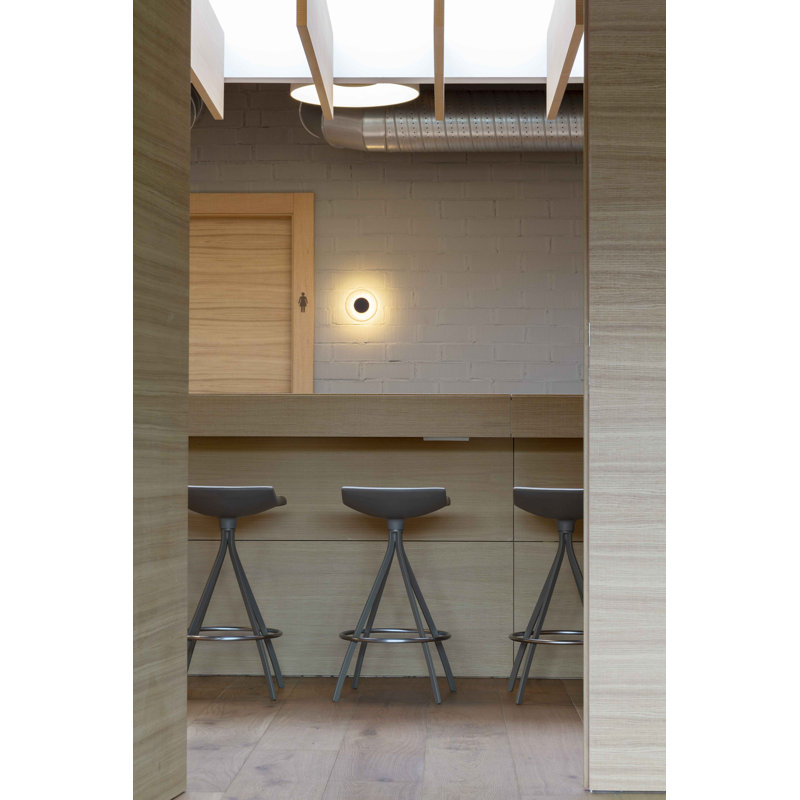 Gimlet Swivel Counter Stool, Beige Grey
