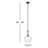 Hannele 1 - Light Single Pendant