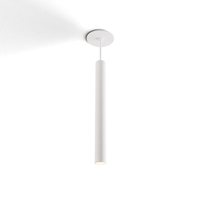 Luminaire suspendu Combi, 16", Blanc mat