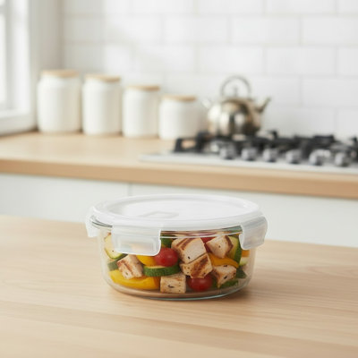21 Oz Round Food Storage Container