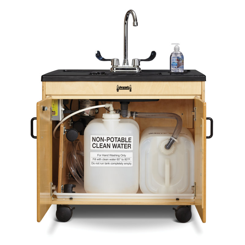 Jonti-Craft® Clean Hands Helper Portable Sinks