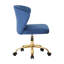 Benzonia Velvet Office Chair-376638418