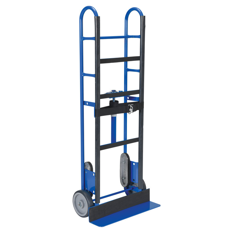Blue Steel 750 lb Capacity Appliance Hand Truck with Strap