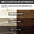 35.4" Modern Faux Marble Coffee Table with 2 Drawers and Sintered Stone Top, Rustic Round Coffee Table with Walnut Veneer-1154807780-1154805888