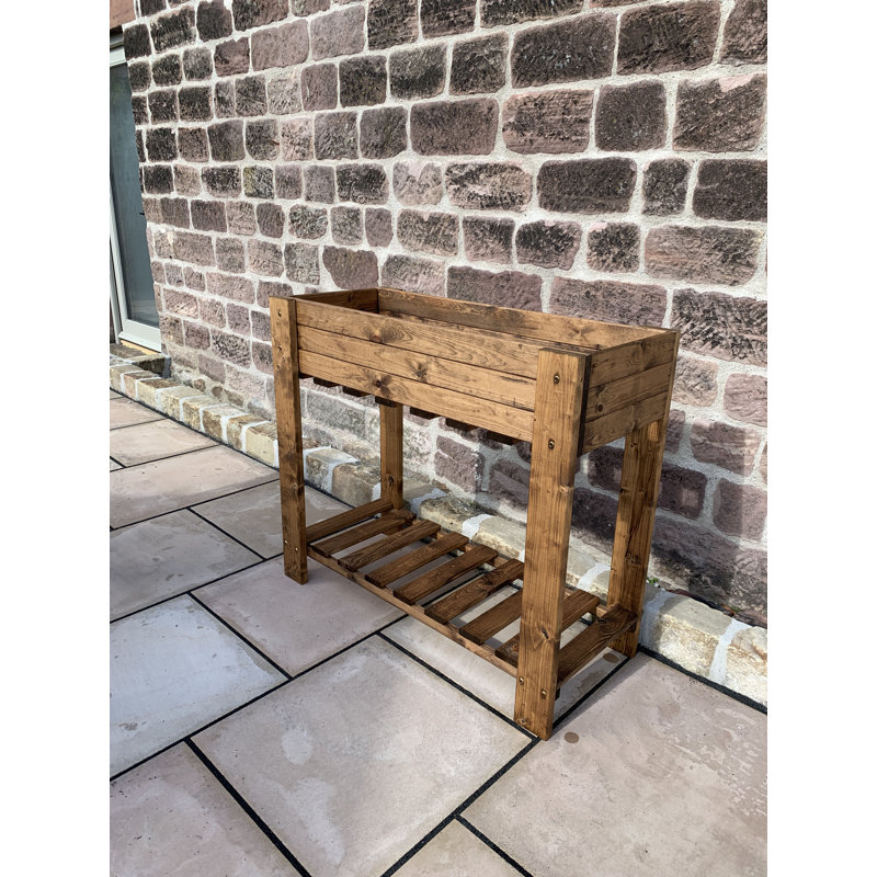 Elayna Wood Raised Garden Bed