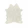 Shela Faux Cowhide White Area Rug