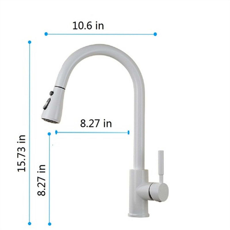 Red Cloud Pull Down Kitchen Faucet
