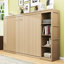 Lit escamotable avec tablettes de rangement Murphy-698212442-698212436