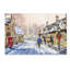 Armand «Christmas Village x2», reproduction sur toile-21650633