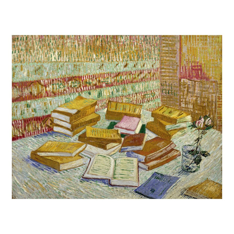 Les romans parisiens par Vincent van Gogh - Estampe numérique, H 16 po x l 20 po