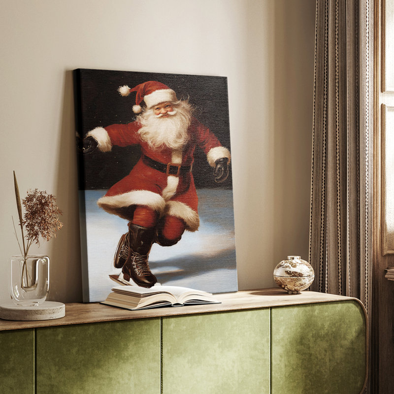 Art des Fêtes de Noël - série 2-CLXI - galerie sur mesure, H 12 po x l 8 po