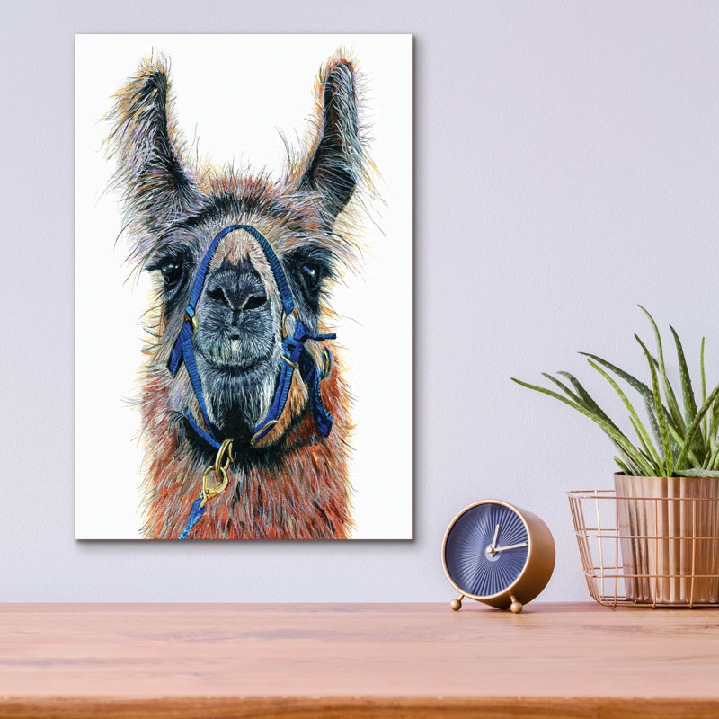 «Dalai Llama» par Melissa Symons, H 16 po x l 12 po x P 0,13 po
