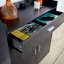 Novara 2 Door 1 Drawer Hallway Shoe Storage Cabinet-1667238807