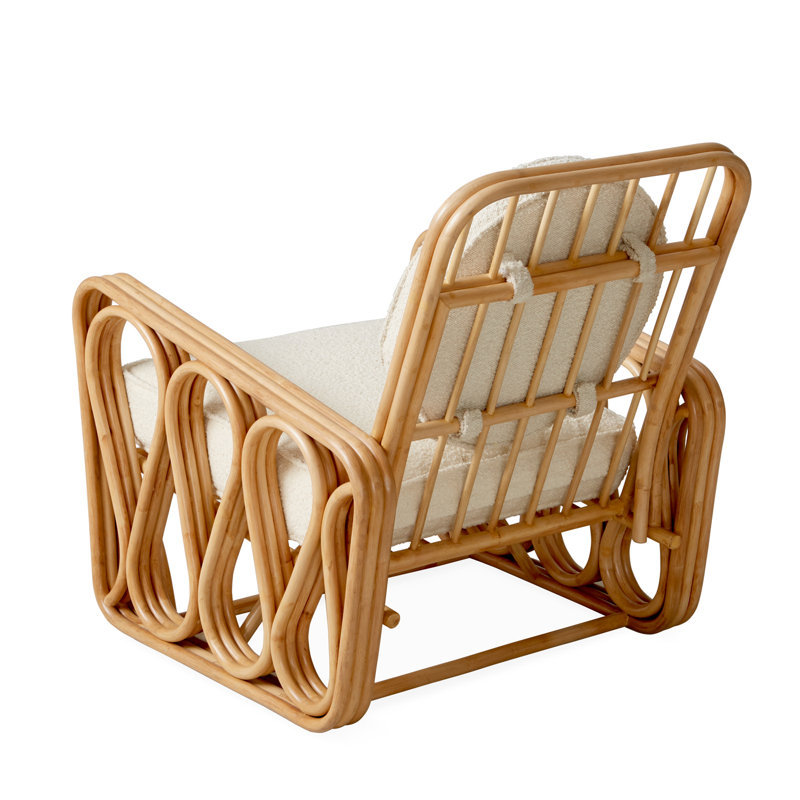 Riviera Lounge Chair, Natural