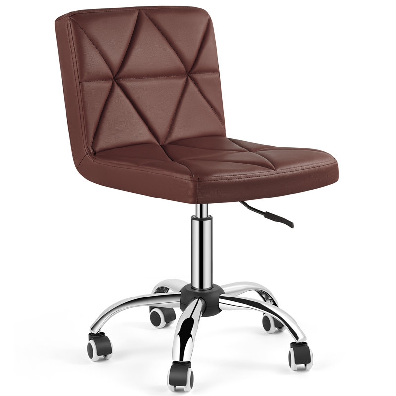 Ebern Designs Deirde Task Chair, Brown