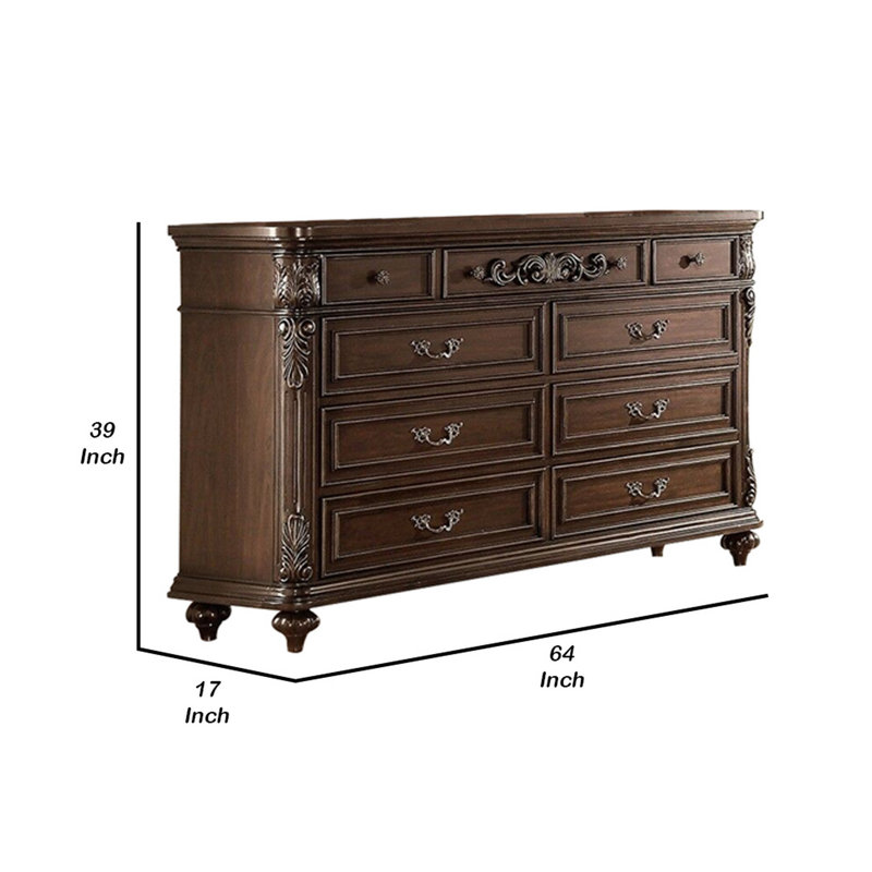 Commode 9 tiroirs Gerarl