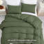 Microfiber Solid Colour Duvet Cover Set-126494699-137553985