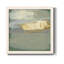 Sage & Gold Swipe II - Toile encadrée de qualité supérieure - prête à être accrochée-1916302140-1916302115
