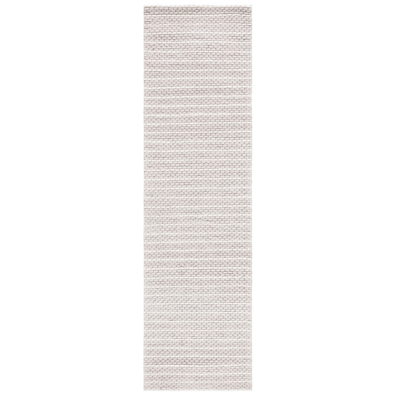 Arloe Flatweave Area Rug in Beige/Ivory, Runner 2'3" x 8'
