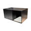 Meuble caché pour litière pour chat 35,83 po (bloc à gratter inclus), maisonnette moderne pour chat noir avec bloc à griffer en carton ondulé - 35,83 po x 20,47 po x 17,05 po, 52 lb