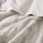 Housse de couette en coton pour très grand / très grand lit - 100% avec attaches intérieures et fermeture à boutons 3 pièces-121163482