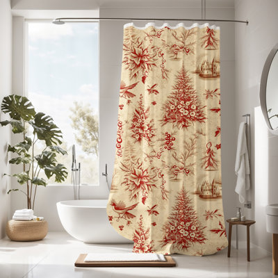 Isere Floral Shower Curtain