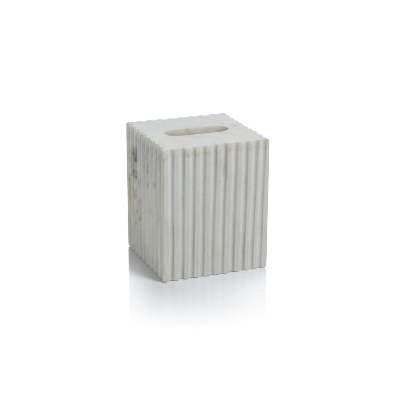 Verner Marble Tissue Box Cover