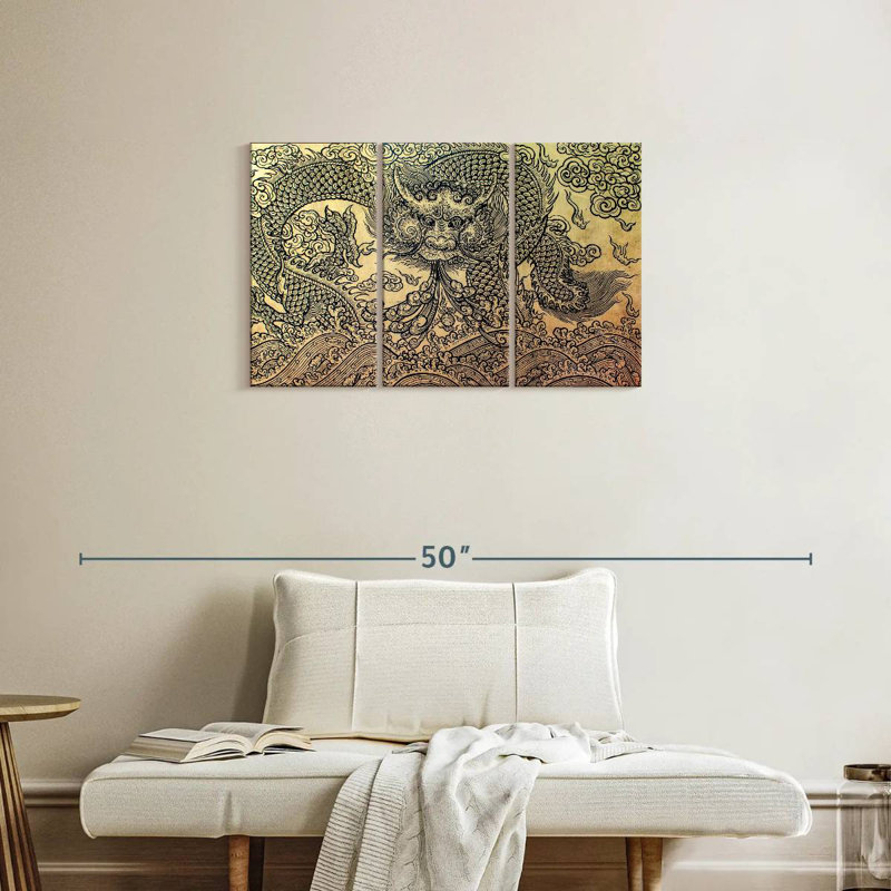 Brampt Legendary Dragon, 20" H x 33" W