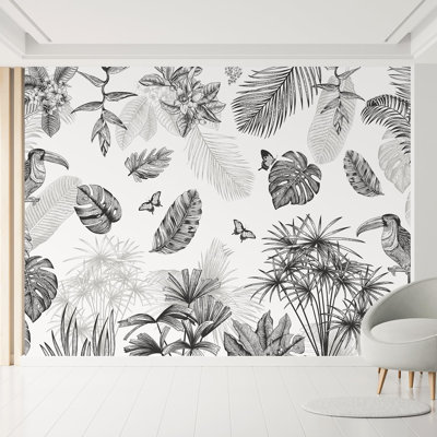 Bordure florale pelez et collez