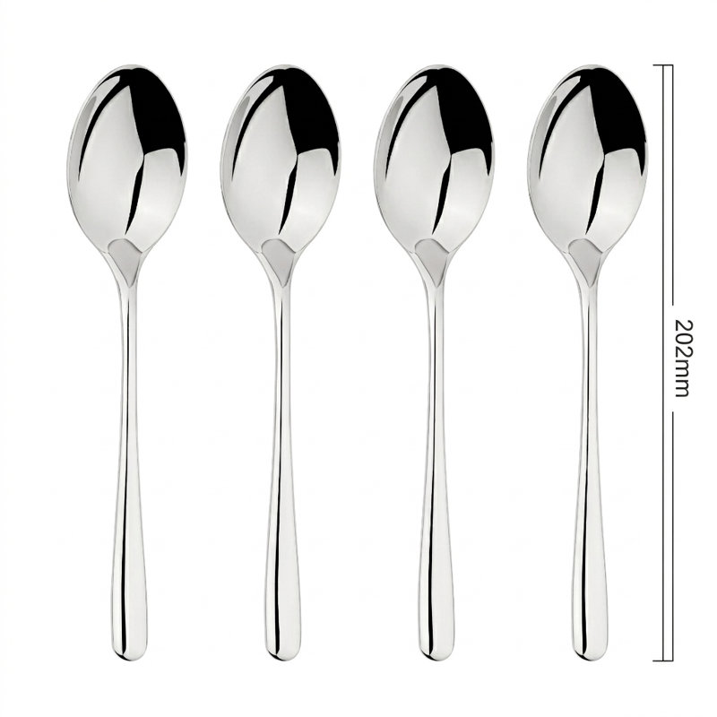 Cutlery Sets Stainless Steel 18/8 Spoon 4pc Set Catering Sphere