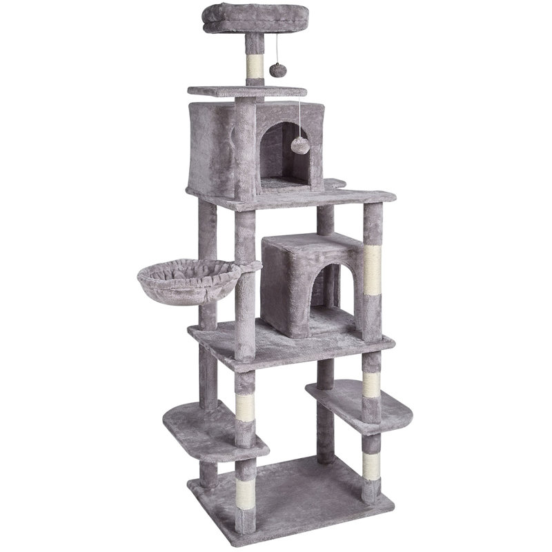 Cat Tree Cat Tower With Cat Condos Sisal Scratching Post