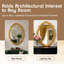 Miroir mural Paulownia