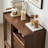 Walnut Solid Wood Sideboard-87967695