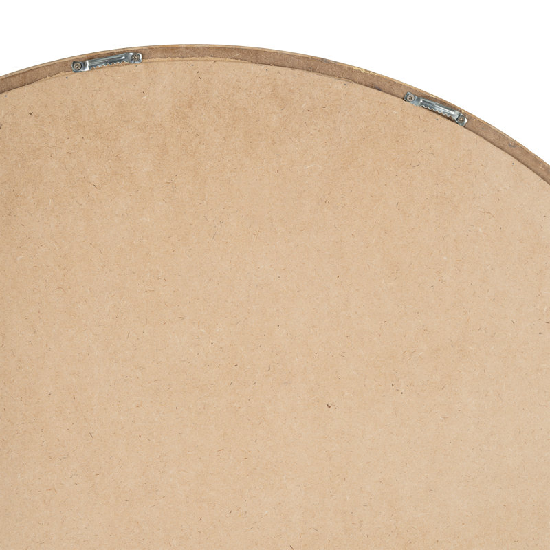 Modern Glam Round Circle Wall Mirror, 47" H x 47" W x 3.3" D