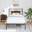 Bed Frame Without Mattress Engineered Wood-215817193-218726565