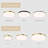Circlet Advantage 7in LED Round Flush Mount 16W 1,200 Lumens 5-CCT Selectable 2700-3000-3500-4000-5000K in Brushed Nickel-127167501-127167503