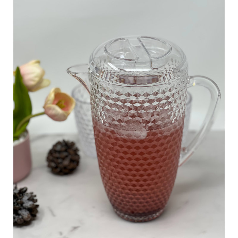 Mira 2 - Piece Pitcher Set, Clear