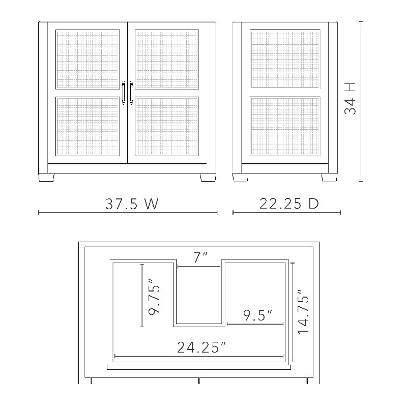 Ariel Single Vanity