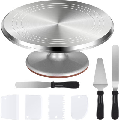 Cake Turntable, 12'' Aluminium Alloy Cake Stand