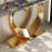 Modern simple light luxury console table-437139765