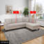 Ensemble de canapé de salon en L 2 pièces-788500646