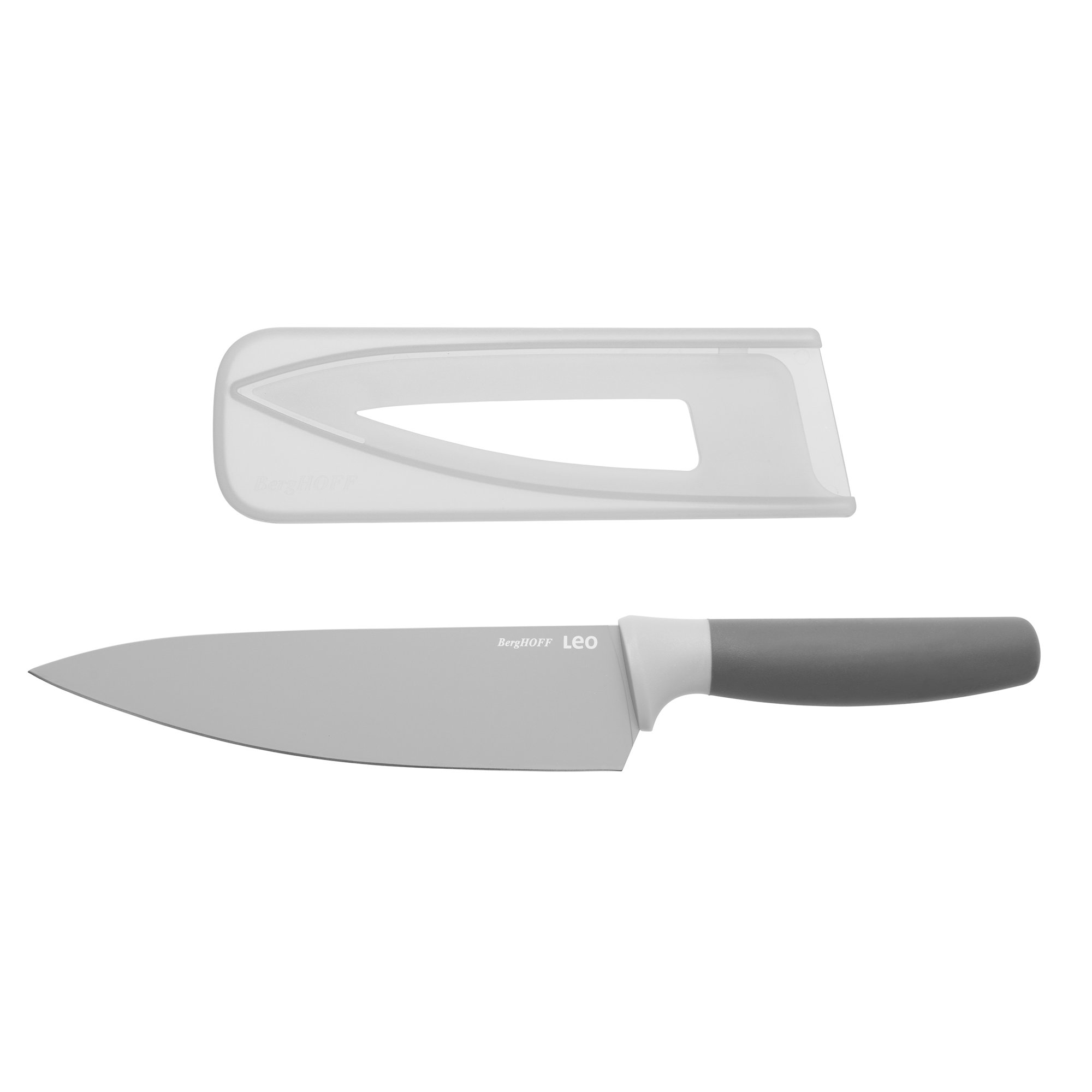 BergHOFF Leo Stainless Steel Chef's Knife with Sheath, 8.5